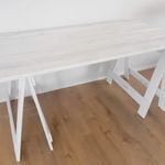 Reclaimed Wooden Trestle Desk