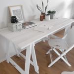 Reclaimed Wooden Trestle Desk