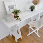 Fixed Trestle Work Desk