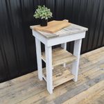 Blue Hill Two Tiered Bar Table