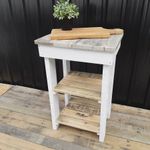 Blue Hill Two Tiered Bar Table