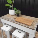Modern Coastal Bar Table