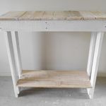 Blue Hill Slatted Hall Table