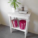 Blue Hill Slatted Hall Table