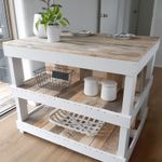 Butchers Block with Breakfast Bar