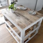 Butchers Block with Breakfast Bar