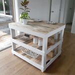Butchers Block with Breakfast Bar