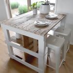 Butchers Block with Breakfast Bar
