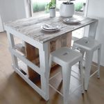 Butchers Block with Breakfast Bar