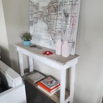 Blue Hill Slatted Hall Table / Shelves