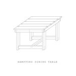 Hamptons Dining Table