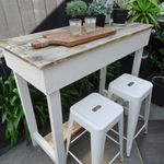 Modern Coastal Bar Table