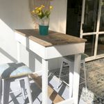Modern Coastal Bar Table