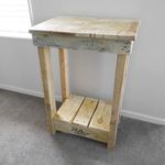 Modern Farmhouse Hall Table