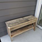 Nordic Bench with Boot Jack Leg Detail