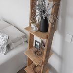 Reclaimed Timber Leaning Shelves