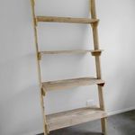 Reclaimed Timber Leaning Shelves