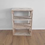 Rustic Industrial Pallet Shelves