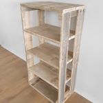 Rustic Industrial Pallet Shelves