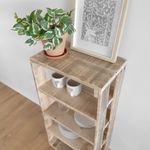 Rustic Industrial Pallet Shelves