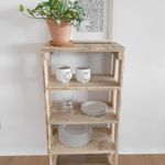 Rustic Industrial Pallet Shelves