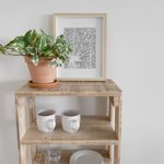 Rustic Industrial Pallet Shelves