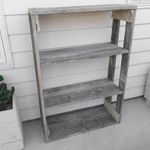 Rustic Industrial Pallet Shelves