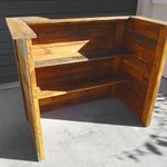 Salvaged Timber Serving Bar
