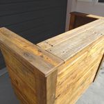 Salvaged Timber Serving Bar