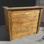 Salvaged Timber Serving Bar