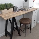 Half Trestle Desk