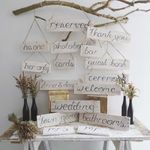 Wedding Signs and Table Numbers