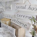 Wedding Signs and Table Numbers