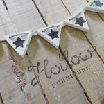Wooden Bunting