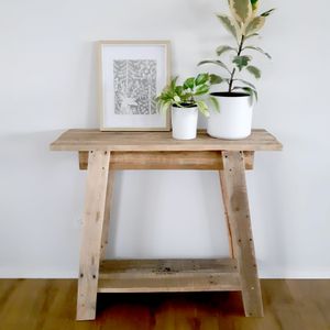 Modern Coastal Hall Table
