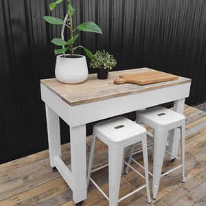 Modern Coastal Bar Table