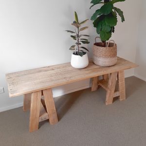 Savannah Trestle Console Table