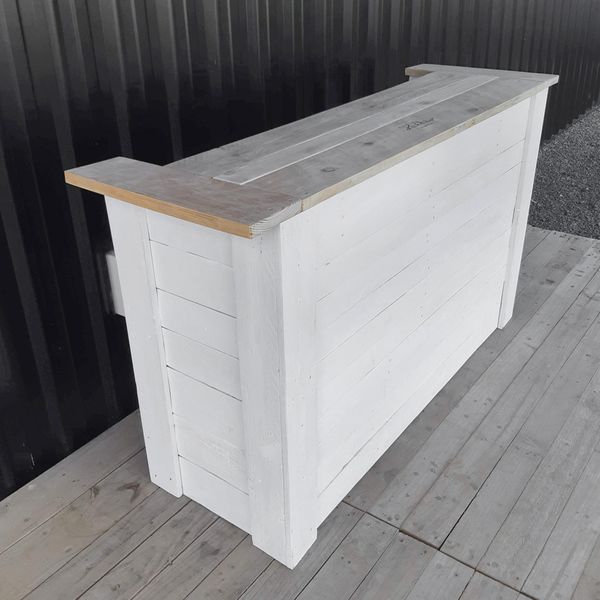 Salvaged Timber Serving Bar