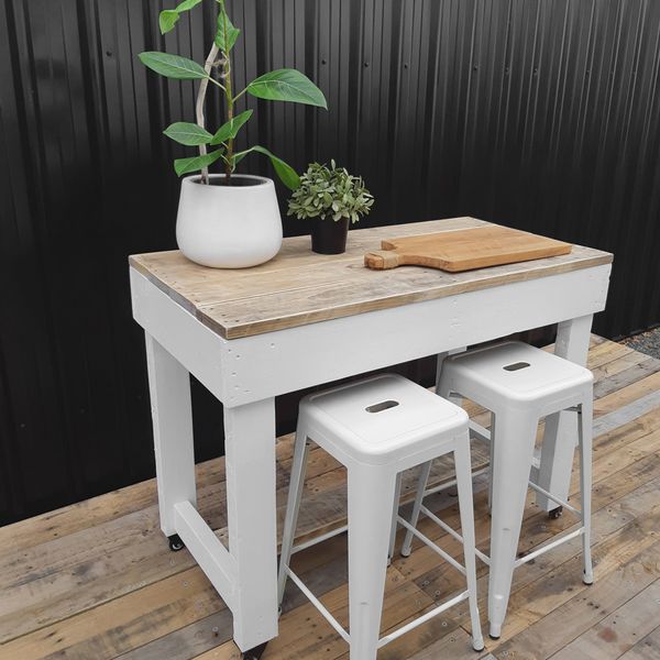 Modern Coastal Bar Table