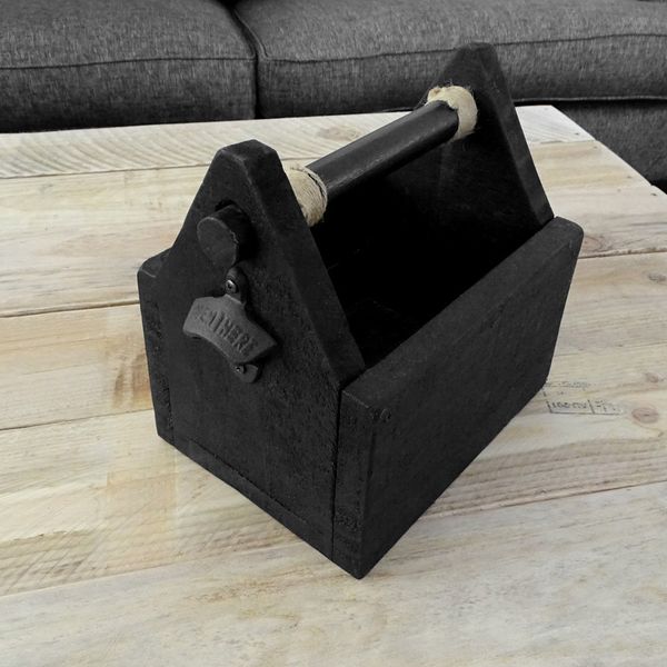 Wooden Bottle Carrier